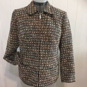 NWOT ,Sag Harbor tweed jacket ,size 8 P and 14 P.
